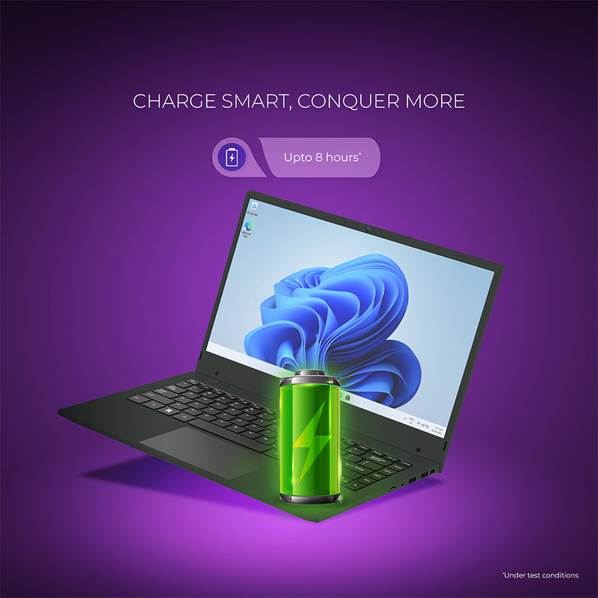 AVITA Liber E 12th Gen Intel core i5 Upto 4.40 GHz 8GB RAM 512GB SSD Expandable Upto 2TB  Windows 11 Home Thin & Light Black 1.84 Kg