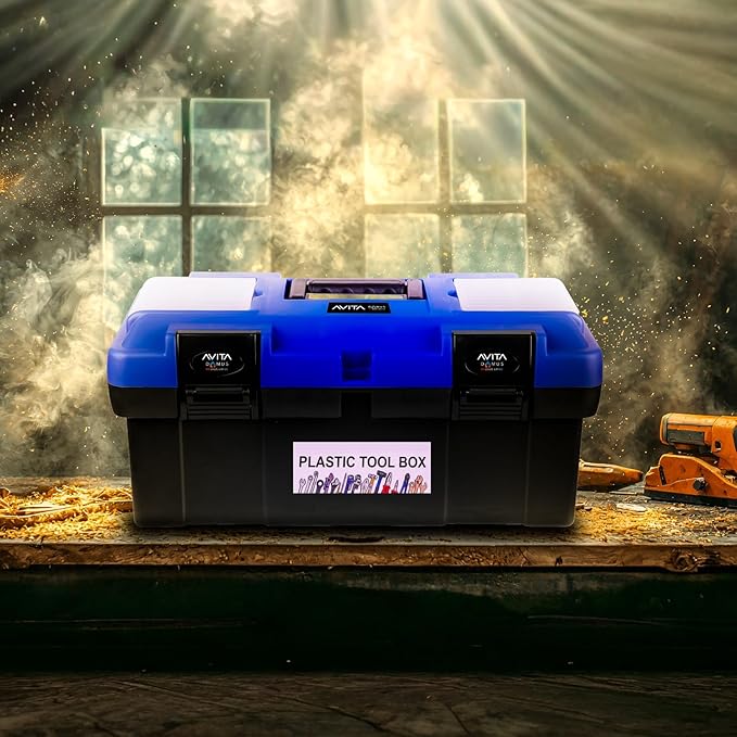 AvitaDomus Hand Tool PTBO19 19" Plastic Tool Box