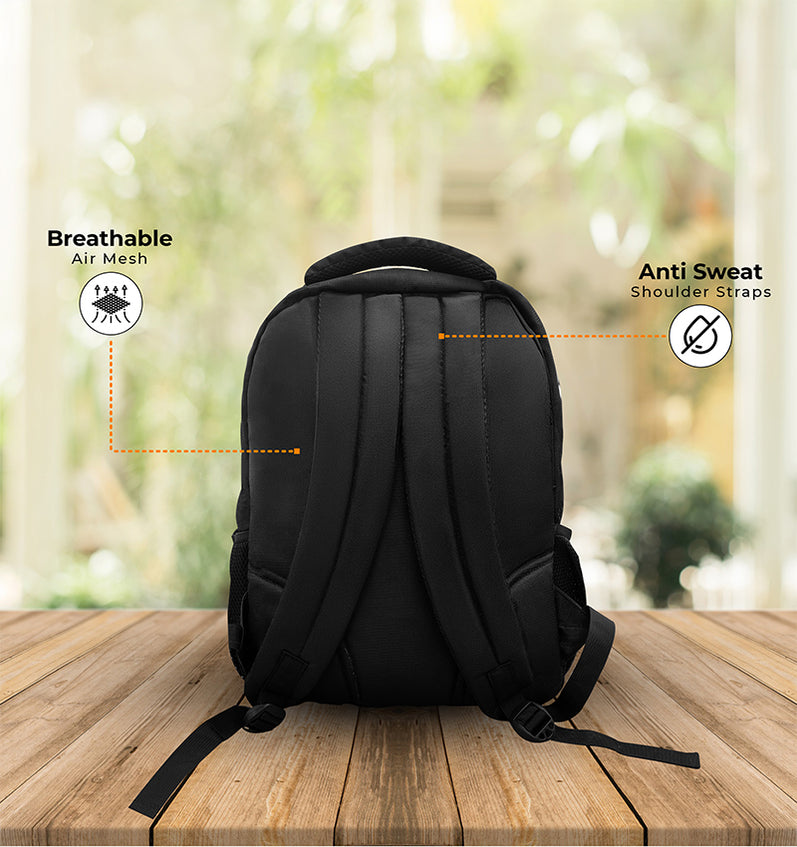 AvitaDomus Backpack Laptop Bag (Black)