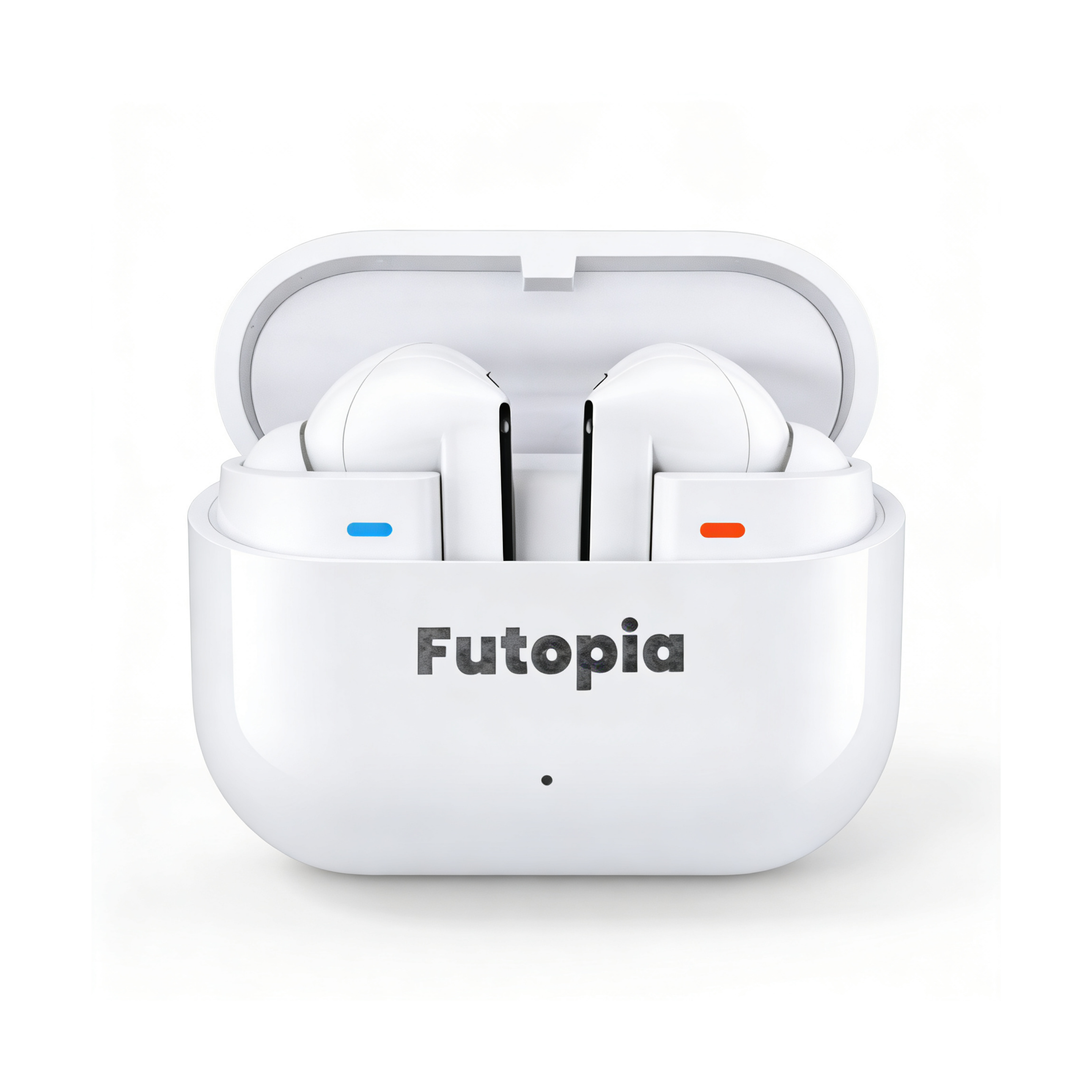 Futopia Wireless Earpods with Magnetic On/Off | Bluetooth 5.4 Earbuds, 13mm Drivers, Type-C Fast Charging, HD Sound & 4-5H Playtime (FGTWSBUDS3PRO)