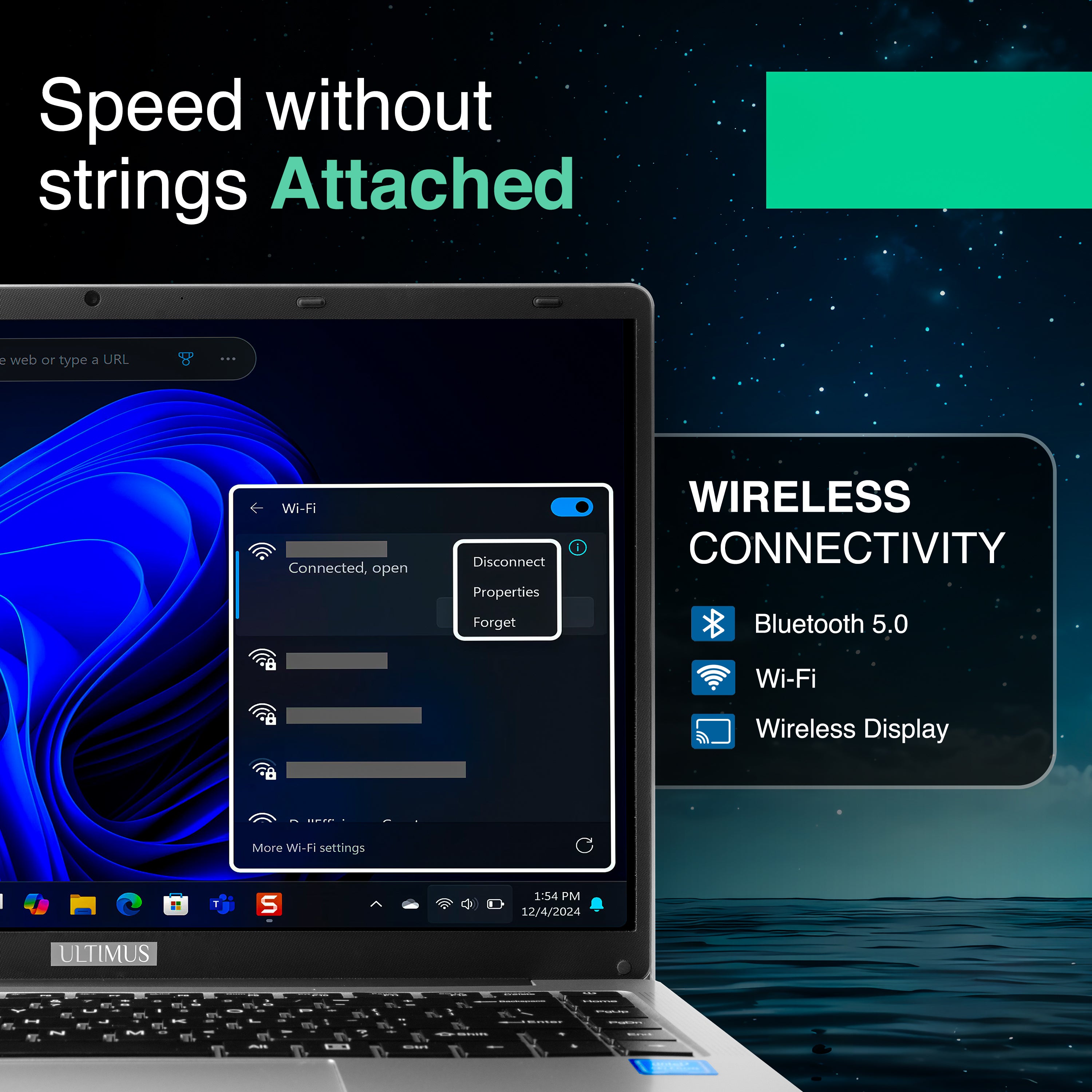 ULTIMUS APEX Laptop Intel Celeron Dual Core 8 GB LPDDR4 512 GB SSD Expandable~1TB 14.1 FHD IPS Laptop, Win 11 Home 1.25KG Silver