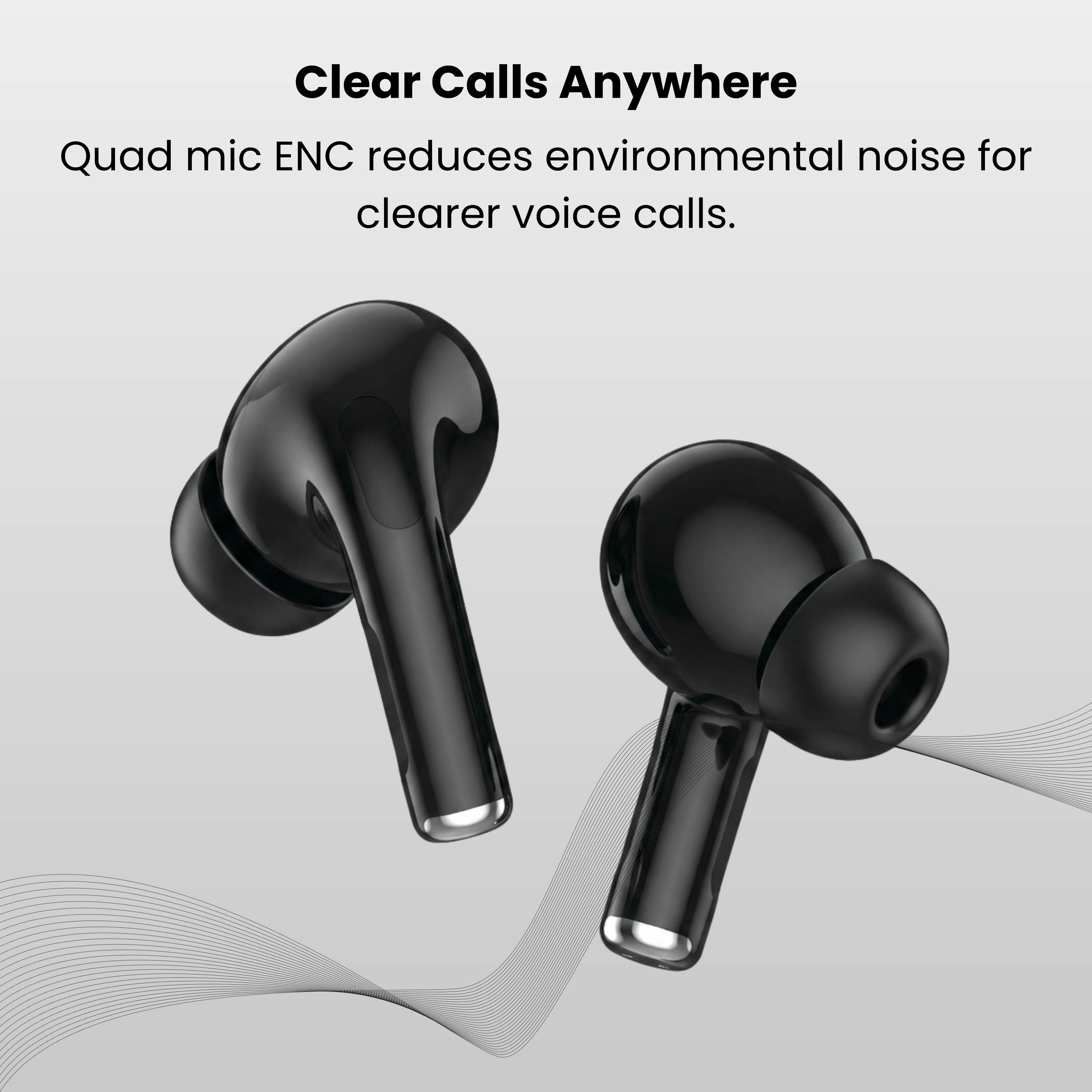FUTOPIA SBB302 Bluetooth 5.4 TWS Earbuds with 13mm Drivers, Deep Bass, 300mAh Charging Case & Type-C Fast Charging