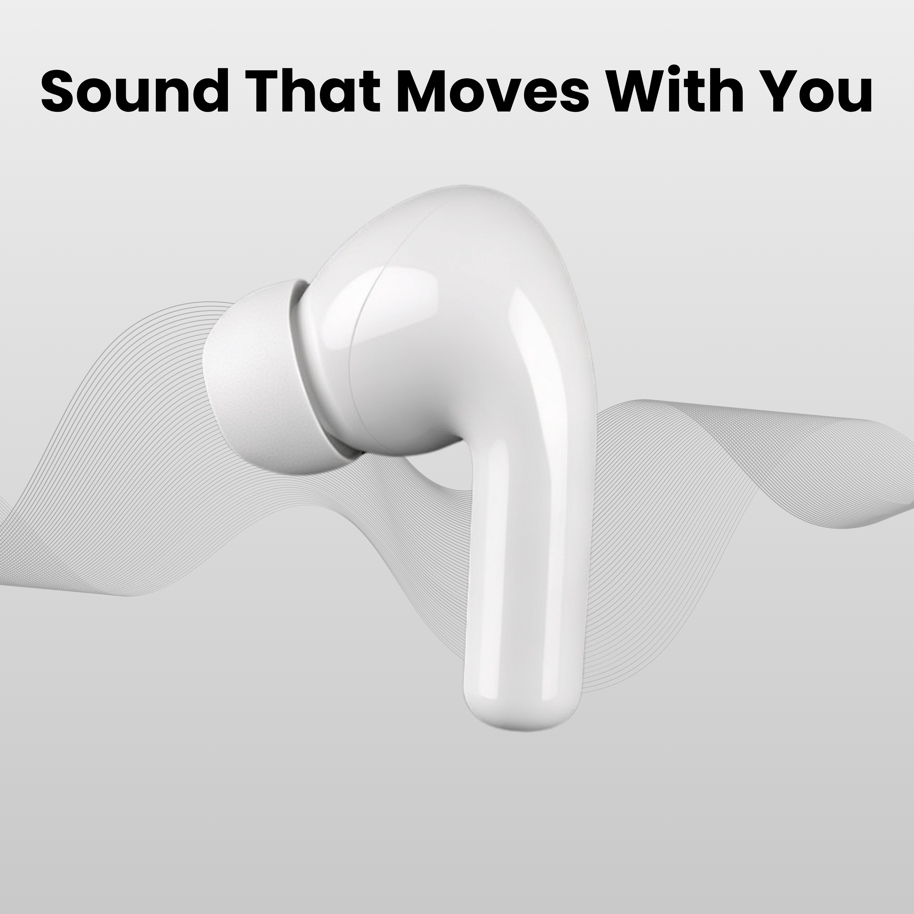 Futopia ANC Wireless Earpods with Charging Case | Bluetooth 5.4 Earbuds, Active Noise Cancellation, 13mm Drivers, Type-C Fast Charging & 4-5H Playtime (FGTWSANC3)