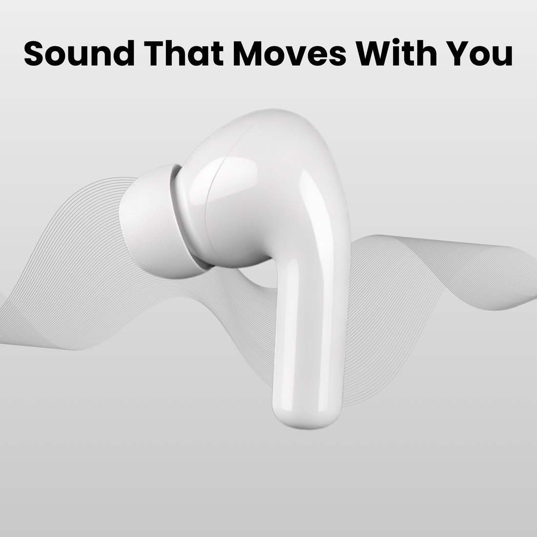 Futopia ANC Wireless Earpods with Charging Case | Bluetooth 5.4 Earbuds, Active Noise Cancellation, 13mm Drivers, Type-C Fast Charging & 4-5H Playtime (FGTWSANC3)