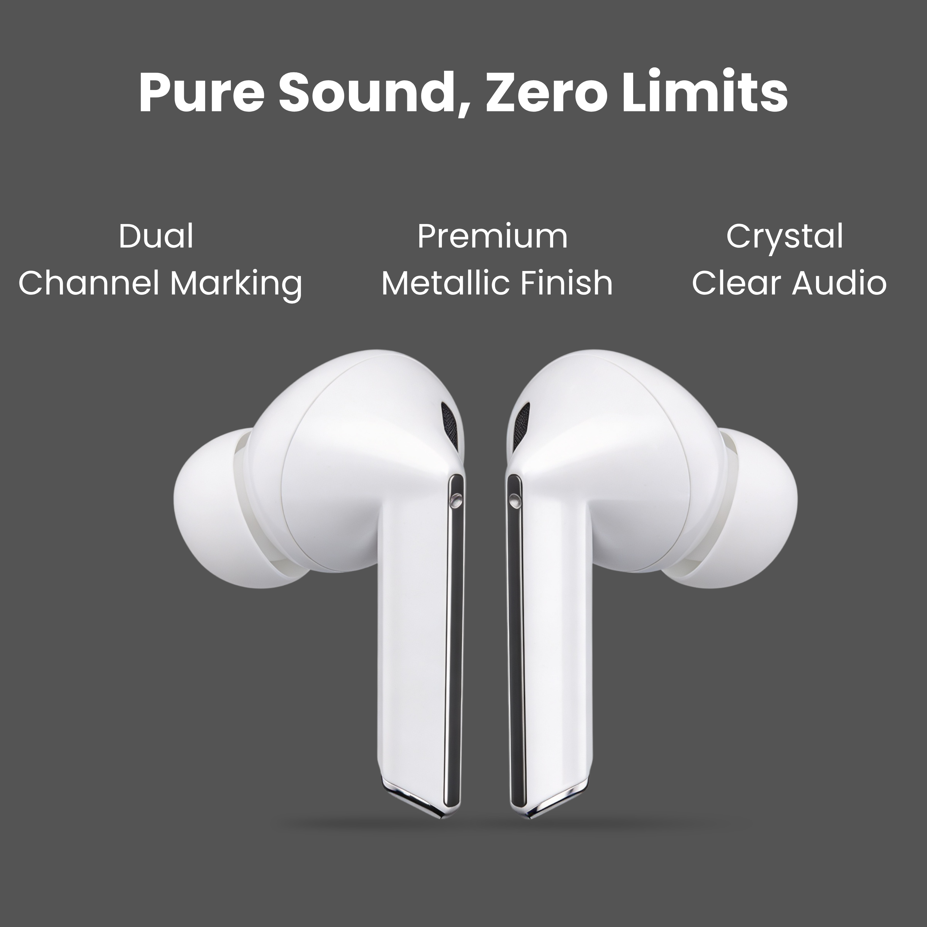 Futopia Wireless Earpods with Magnetic On/Off | Bluetooth 5.4 Earbuds, 13mm Drivers, Type-C Fast Charging, HD Sound & 4-5H Playtime (FGTWSBUDS3PRO)