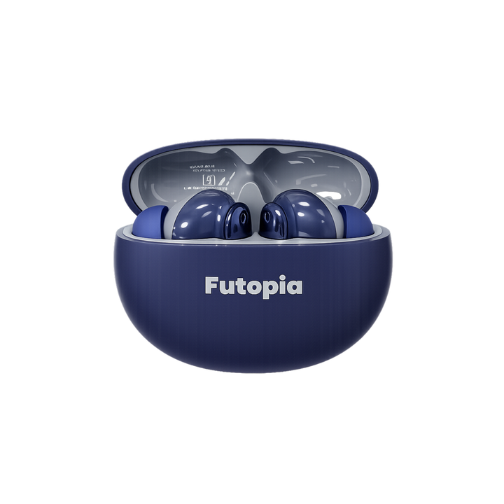 Futopia Wireless Bluetooth Earbuds v5.4 with Charging Case | 10mm HD Sound Drivers | Type-C Fast Charging | 4-5H Playtime | 10-15M Range | Lightweight In-Ear Headphones