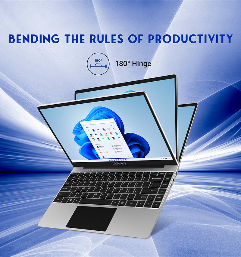 Ultimus Pro Nxt 12thGen Intel i3-N100~3.4 GHz, 8GB RAM 256GB SSD, 1TB expandable Windows 11 Home 1.38Kg Silver