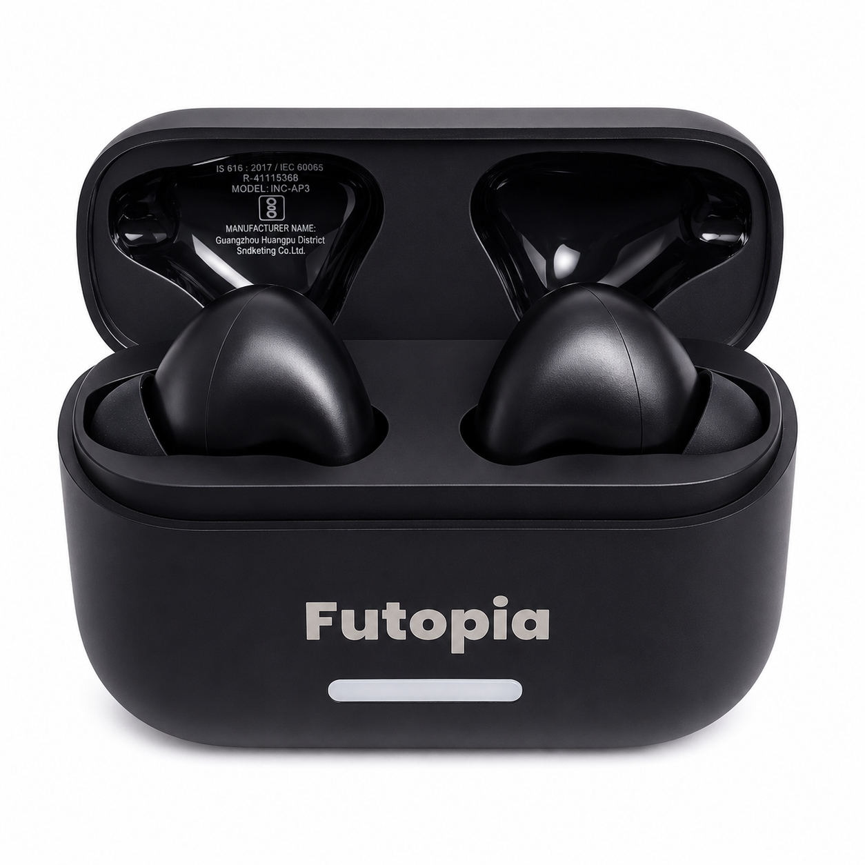 Futopia ANC Wireless Earpods with Charging Case | Bluetooth 5.4 Earbuds, Active Noise Cancellation, 13mm Drivers, Type-C Fast Charging & 4-5H Playtime (FGTWSANC3)