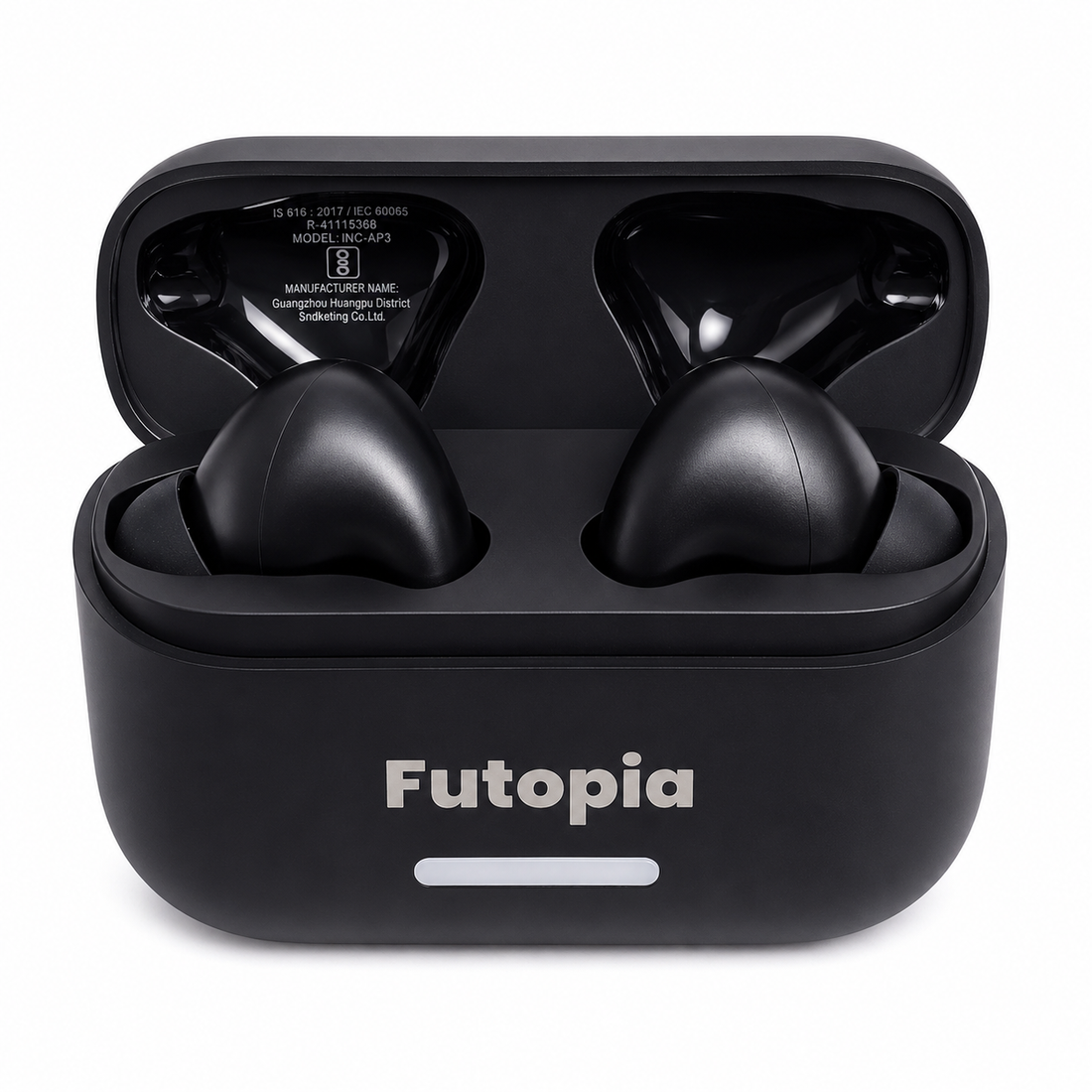 Futopia ANC Wireless Earpods with Charging Case | Bluetooth 5.4 Earbuds, Active Noise Cancellation, 13mm Drivers, Type-C Fast Charging & 4-5H Playtime (FGTWSANC3)