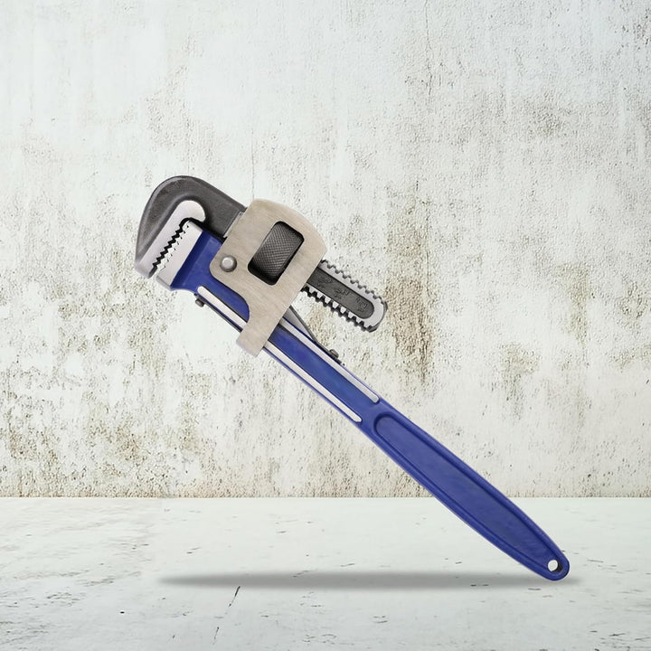 Novita Hand Tool 10" 1272-10 (250mm) Stillson Pattern Pipe Wrench - Heavy Duty Alloy Steel for HVAC, Plumbing, Gas Fitting & More