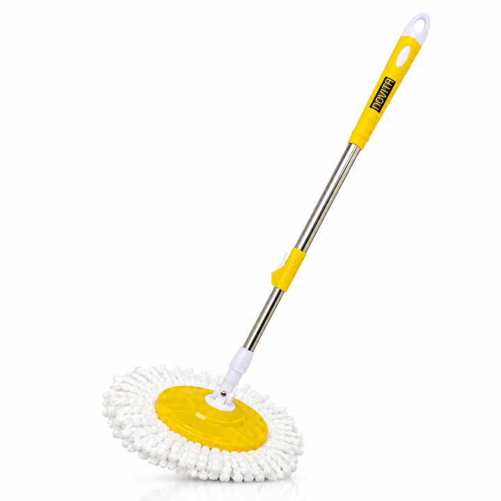360 Stick Set for Floor Cleaning | Extendable Mop Handle | Super Absorbent | Wet & Dry Cleaning Mop for Home, Kitchen & Bathroom (Multicolor)
