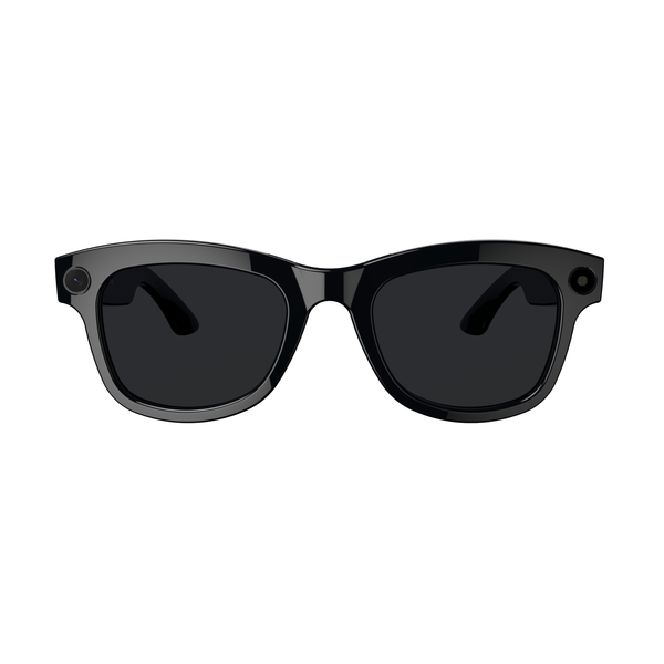 Futopia AIVIS-M AI Smart Glasses|8MP Camera|IP67 Waterproof Black Frame|Photochromic Lenses|32GB Memory|Photo & Video|AntiShake Photography ChatGPT AI|Built in WiFi