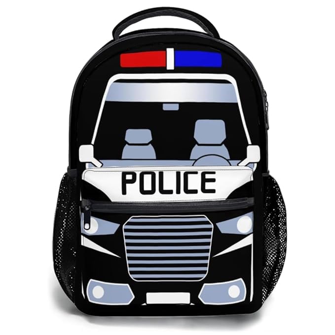 Cute Car Print Mini Backpack for Toddlers | Lightweight Pre-School, Daycare & Picnic Bag for Kids (Ages 2-4 Years) | Durable & Easy-Clean Small Bag for Boys & Girls