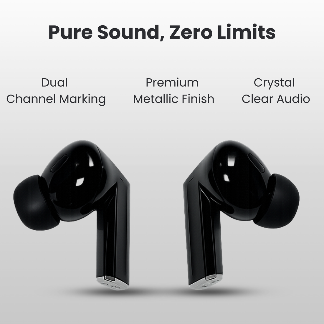 Futopia Wireless Earpods with Magnetic On/Off | Bluetooth 5.4 Earbuds, 13mm Drivers, Type-C Fast Charging, HD Sound & 4-5H Playtime (FGTWSBUDS3PRO)