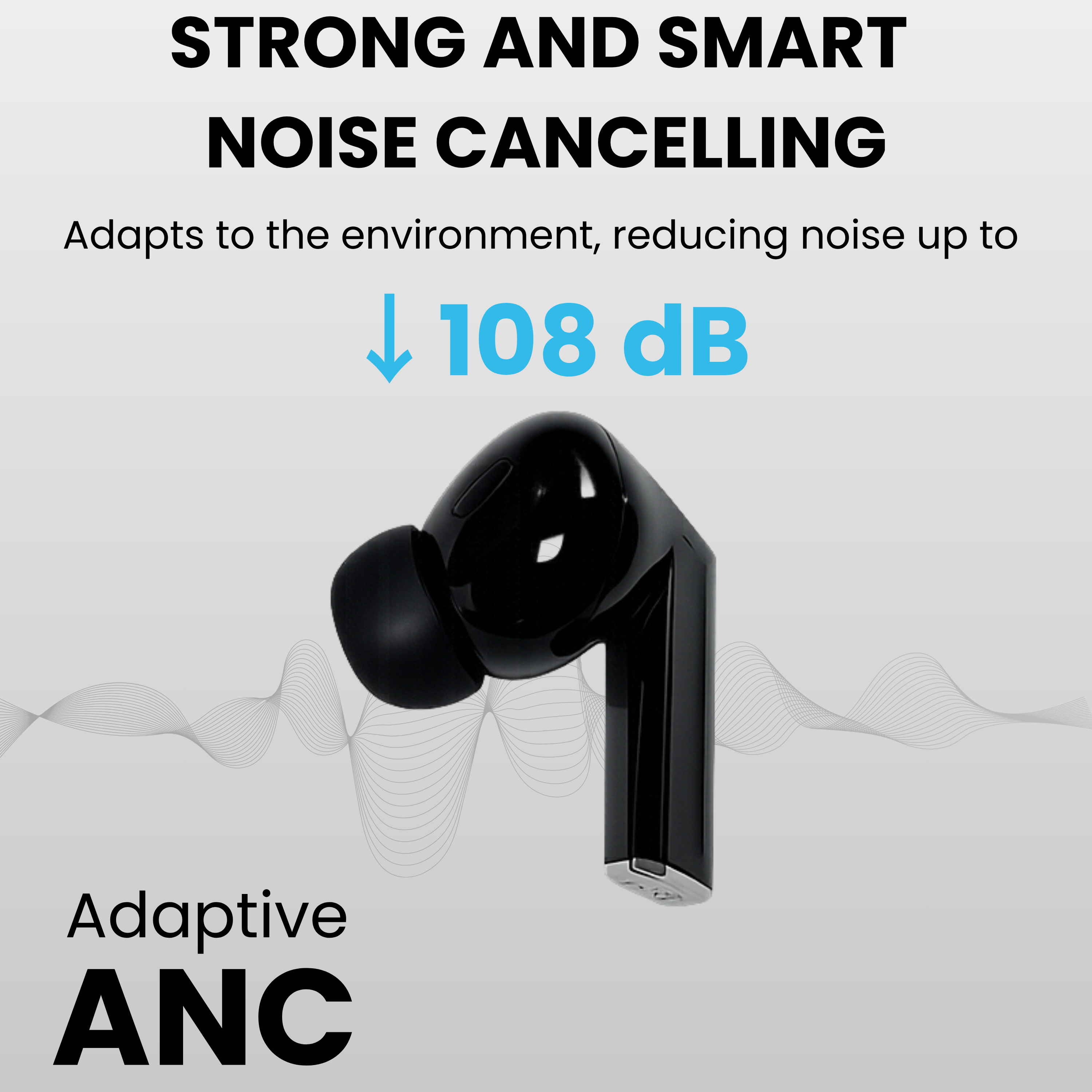 Futopia Wireless Earpods with Magnetic On/Off | Bluetooth 5.4 Earbuds, 13mm Drivers, Type-C Fast Charging, HD Sound & 4-5H Playtime (FGTWSBUDS3PRO)