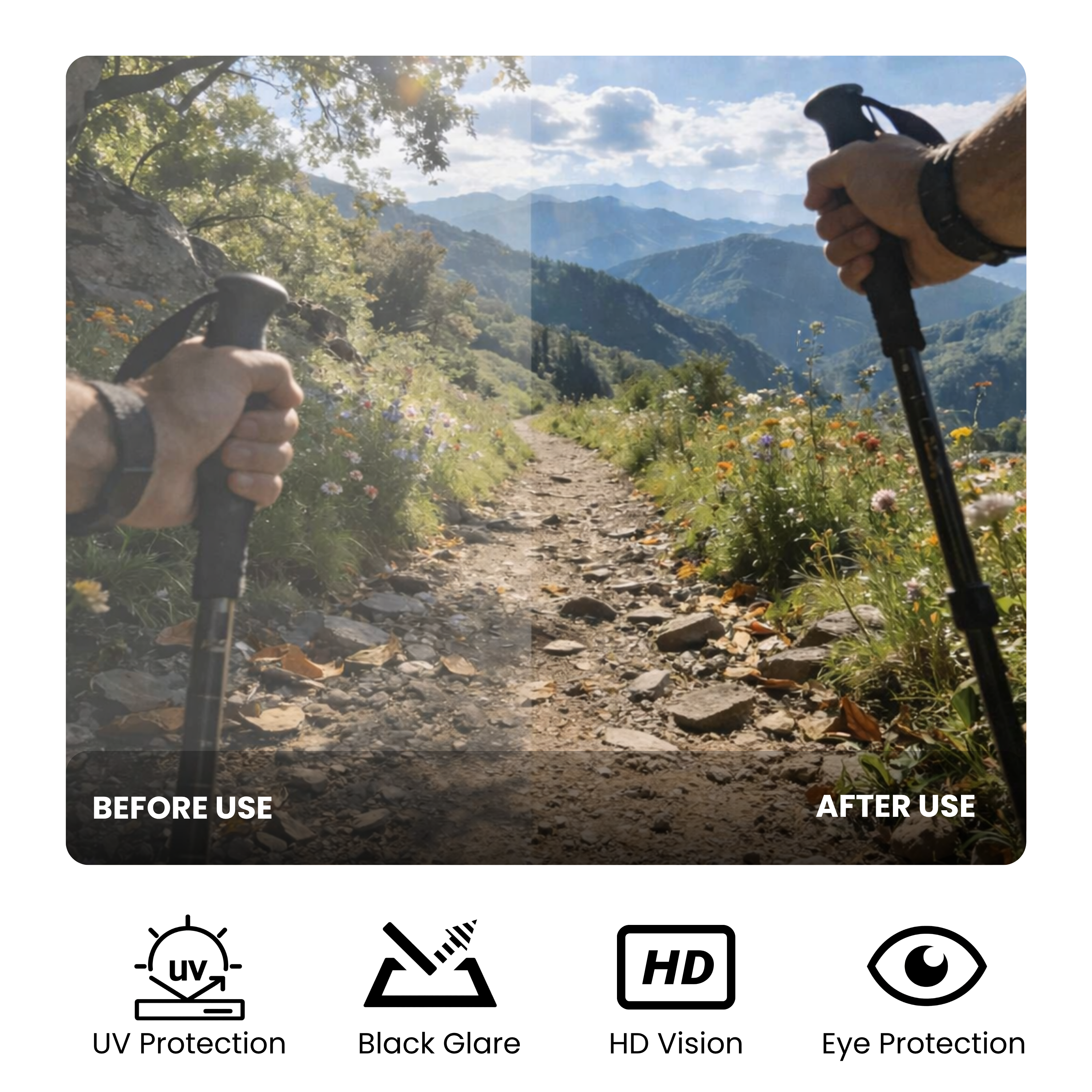 Futopia AIVIS-L AI Smart Audio Glasses with ENC Noise Cancellation, Stereo Speakers, AI Translation-Hands-Free Music,Calls,Open Ear Music, Sport Headset, Connect with Your Mobile