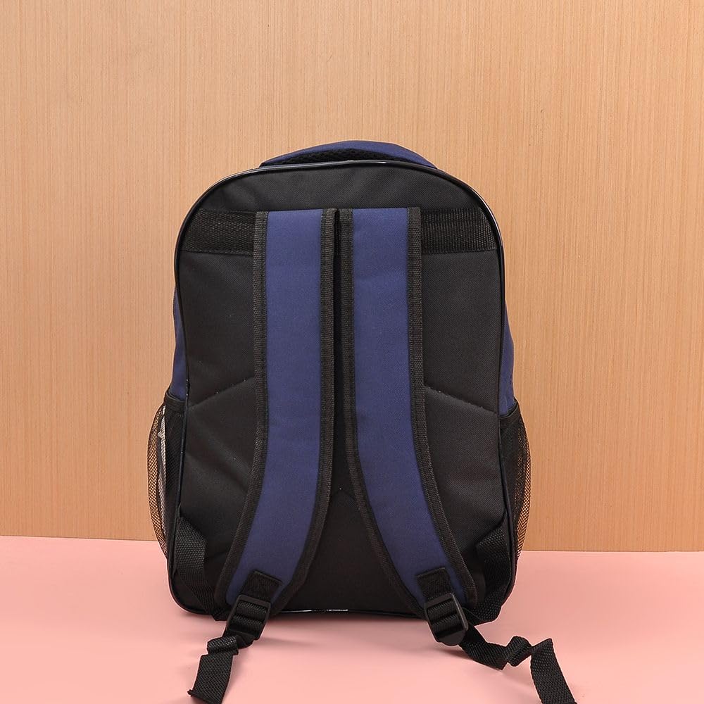5-in-1 Astro Space School Bag Set for Kids - Backpack with 3 Chains, 2 Side Pockets, Insulated Lunch Bag, Lunch Box, Water Bottle & Pencil Case - Durable & Ergonomic Design