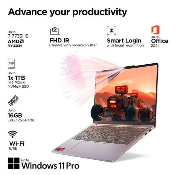 NB IP Slim 5 13ARP10 R7 16G 512G 11S ( 83J2000HIN )