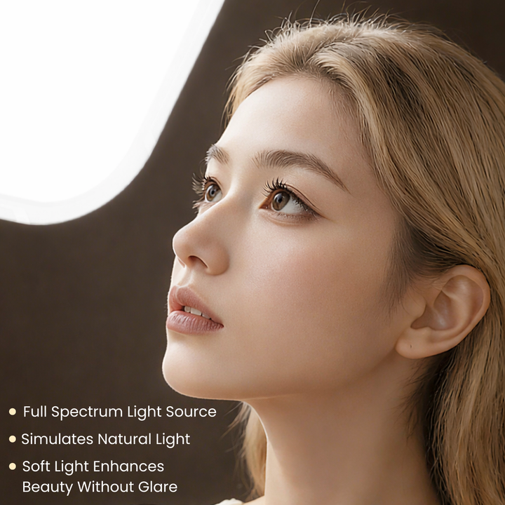 FUTOPIA Soft 25cm (10 Inch) Fill LED Ring Light Desk Lamp with Stand | 3 Adjustable Color Temperature Lighting | USB Used Perfect for Meetings & Live Streaming, Photo & Video