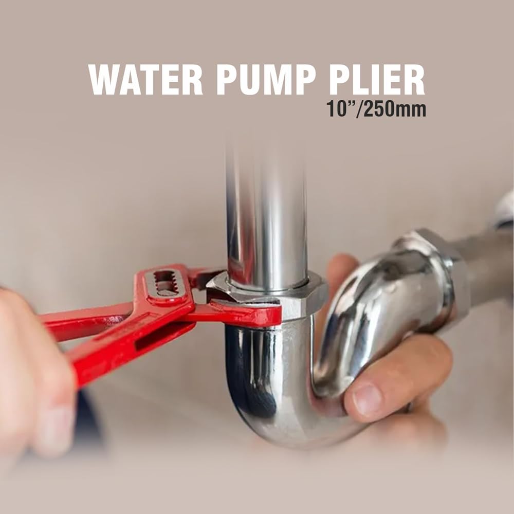 Novita Hand Tool WPPR10 10" Water Pump Pliers: Professional Grade for Home & Industrial Use