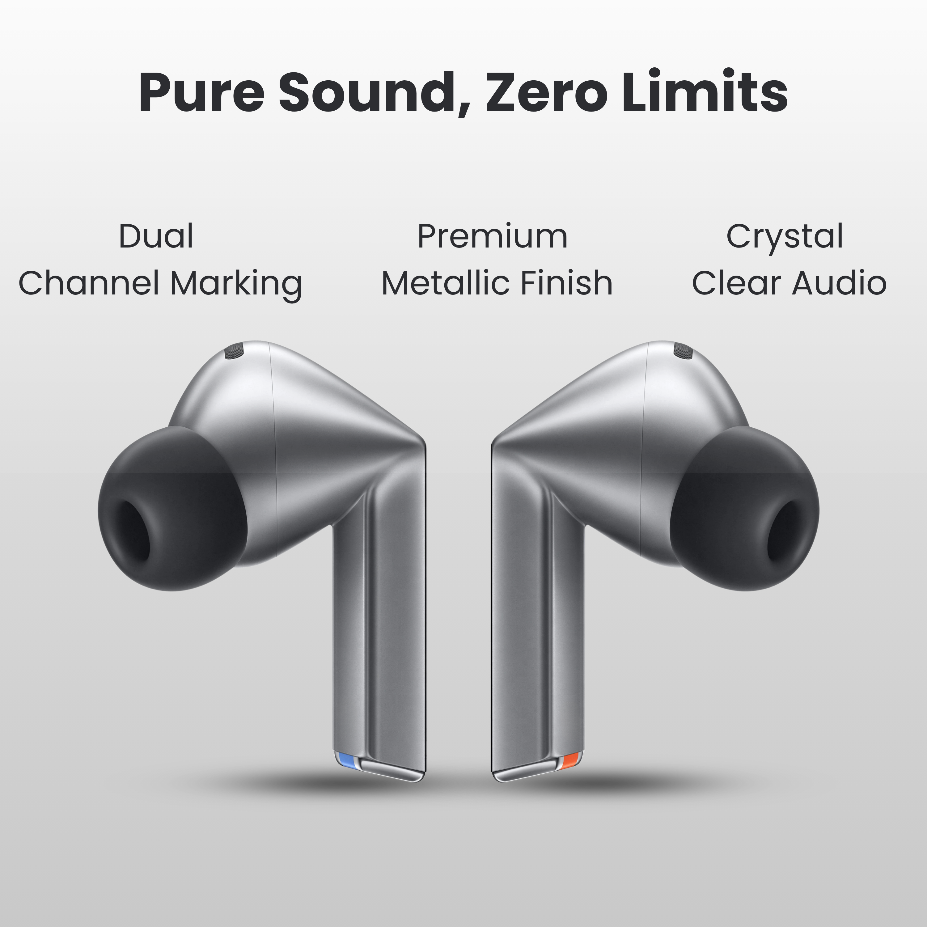 Futopia Wireless Earpods with Magnetic On/Off | Bluetooth 5.4 Earbuds, 13mm Drivers, Type-C Fast Charging, HD Sound & 4-5H Playtime (FGTWSBUDS3PRO)
