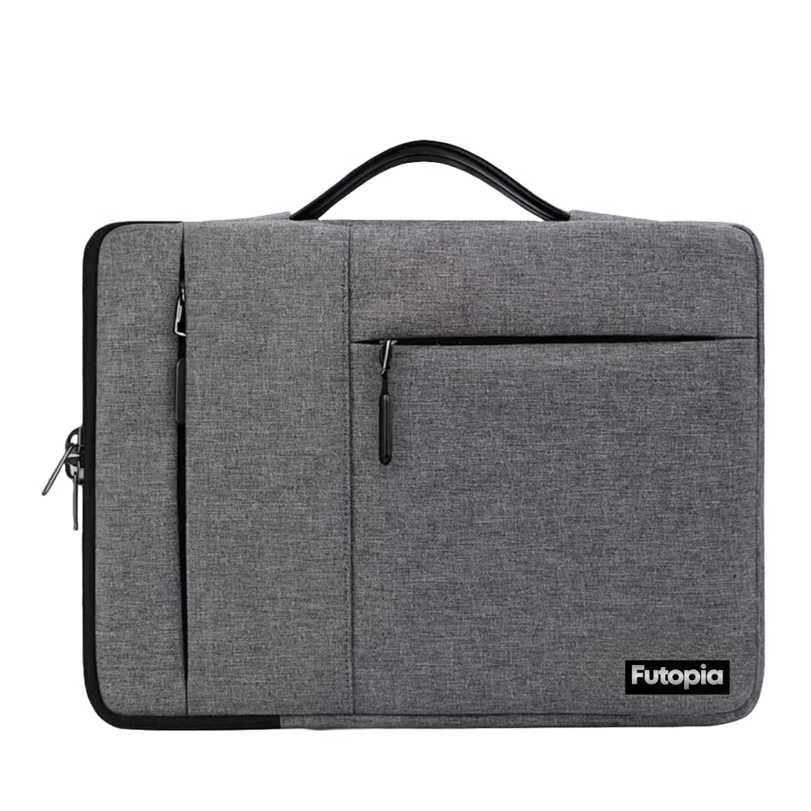 Futopia Laptop Sleeve Bag 13-13.6 Inch with Handle, Multi-Pocket with Zipper, Soft Padded Interior, Water Resistant Case Cover, Office Laptop & Tablet for Men & Women (Office, College & Travel)