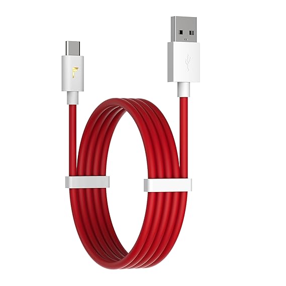 FUTOPIA Ultimus U2 Flexible 3A Fast Charging 1m USB 3.0 to Type C Cable for Smartphones, Tablets & other Type C devices (FDDCUTC-0174-RD,Red)