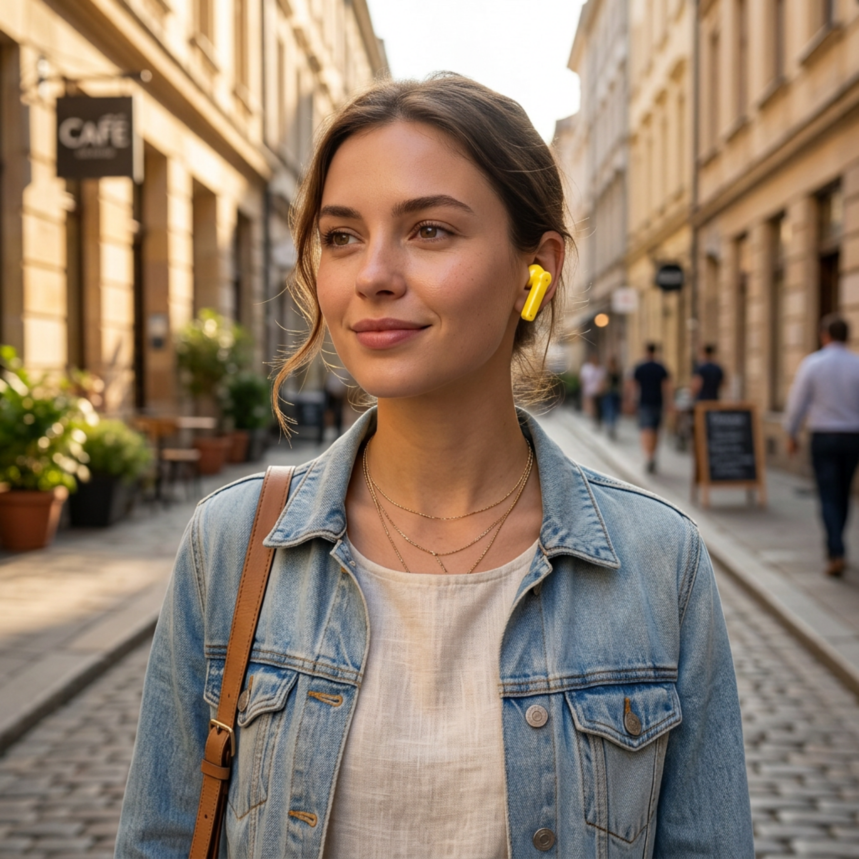 Futopia Wireless Earpods with Charging Case | Bluetooth 5.4 Earbuds, 11mm Drivers, Type-C Fast Charging, HD Sound & 3-4H Playtime (FGTWSNOEAR)