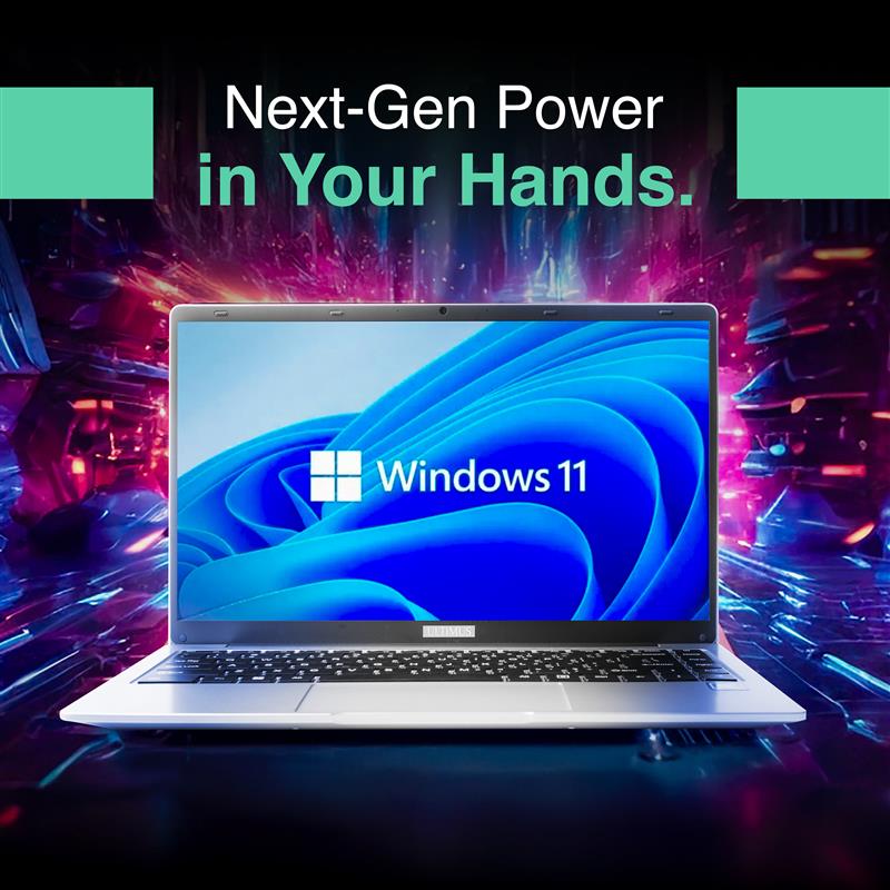 ULTIMUS APEX Laptop Intel Celeron Dual Core 8 GB LPDDR4 512 GB SSD Expandable~1TB 14.1 FHD IPS Laptop, Win 11 Home 1.25KG Silver