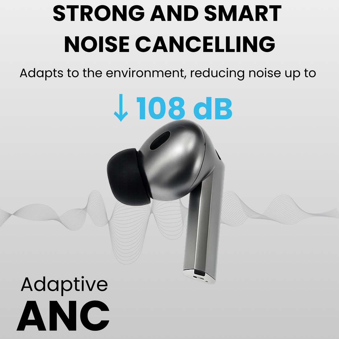 Futopia Wireless Earpods with Magnetic On/Off | Bluetooth 5.4 Earbuds, 13mm Drivers, Type-C Fast Charging, HD Sound & 4-5H Playtime (FGTWSBUDS3PRO)