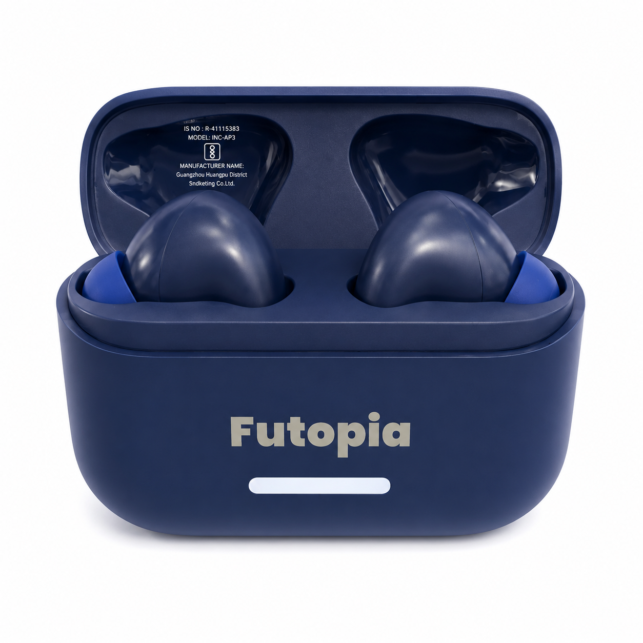Futopia ANC Wireless Earpods with Charging Case | Bluetooth 5.4 Earbuds, Active Noise Cancellation, 13mm Drivers, Type-C Fast Charging & 4-5H Playtime (FGTWSANC3)