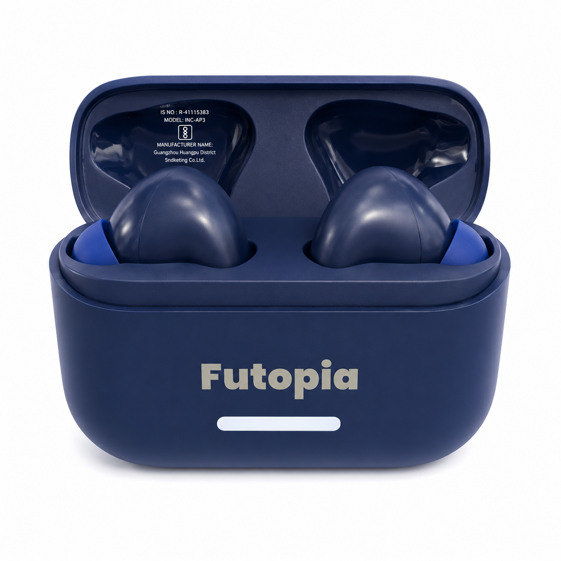 Futopia ANC Wireless Earpods with Charging Case | Bluetooth 5.4 Earbuds, Active Noise Cancellation, 13mm Drivers, Type-C Fast Charging & 4-5H Playtime (FGTWSANC3)