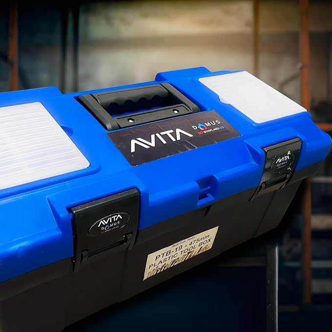 AvitaDomus Hand Tool PTBO19 19" Plastic Tool Box