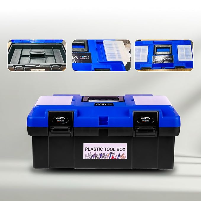 AvitaDomus Hand Tool PTBO19 19" Plastic Tool Box