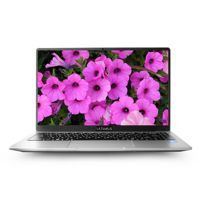 Ultimus Pentium Quad Core Laptop|Student & Office Work Laptop|Dual Storage SSD Expandable~1TB|1.2Kg|180° Hinge|Win 11 Home|8GB RAM 256GB|HDMI SD Card Slot | ‎Dual Speaker|Space Gray
