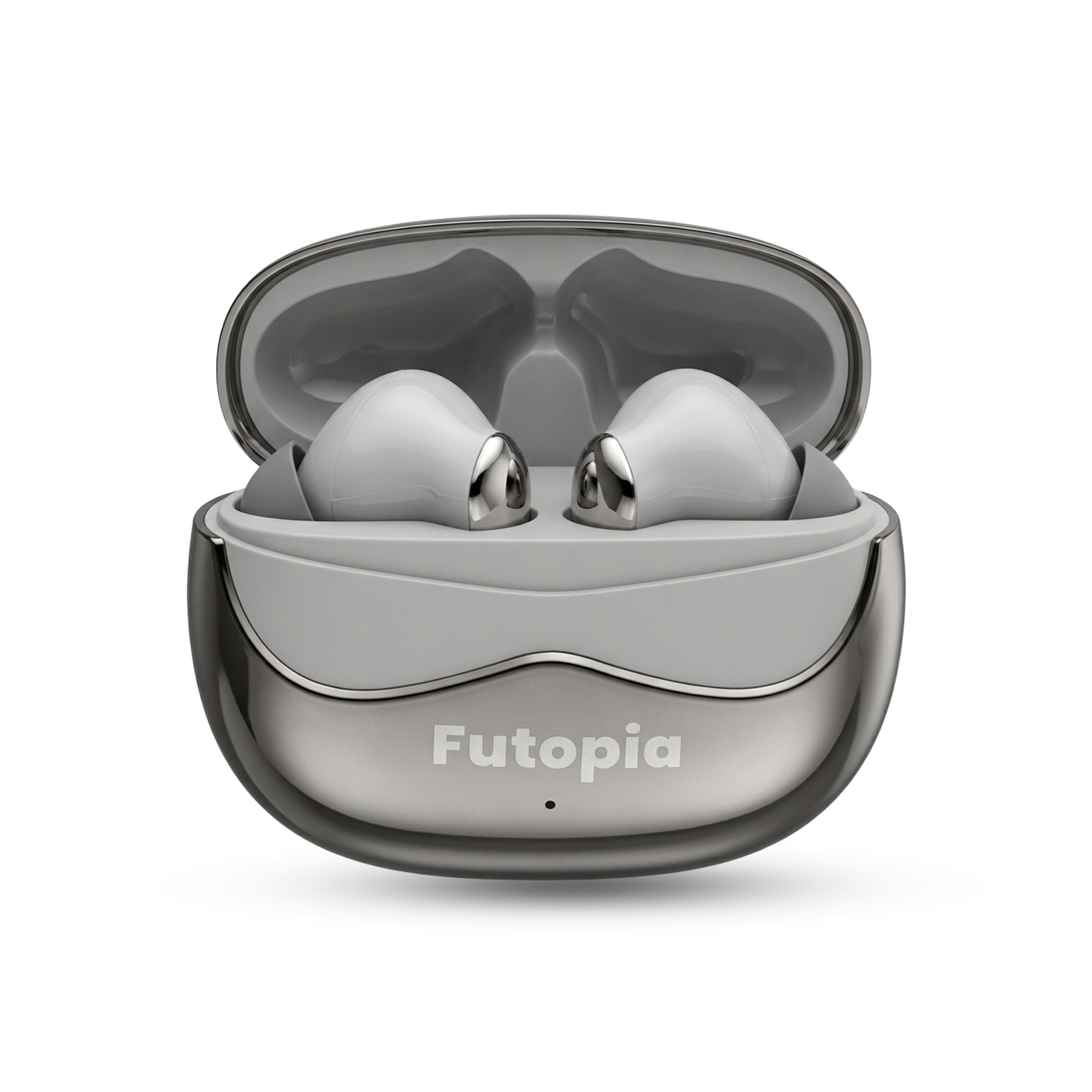 Futopia Wireless Earpods with Charging Case | Bluetooth 5.4 Earbuds, HD Sound, Deep Bass, Type-C Fast Charging & 4-5H Playtime