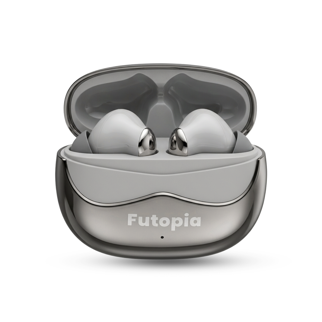 Futopia Wireless Earpods with Charging Case | Bluetooth 5.4 Earbuds, HD Sound, Deep Bass, Type-C Fast Charging & 4-5H Playtime