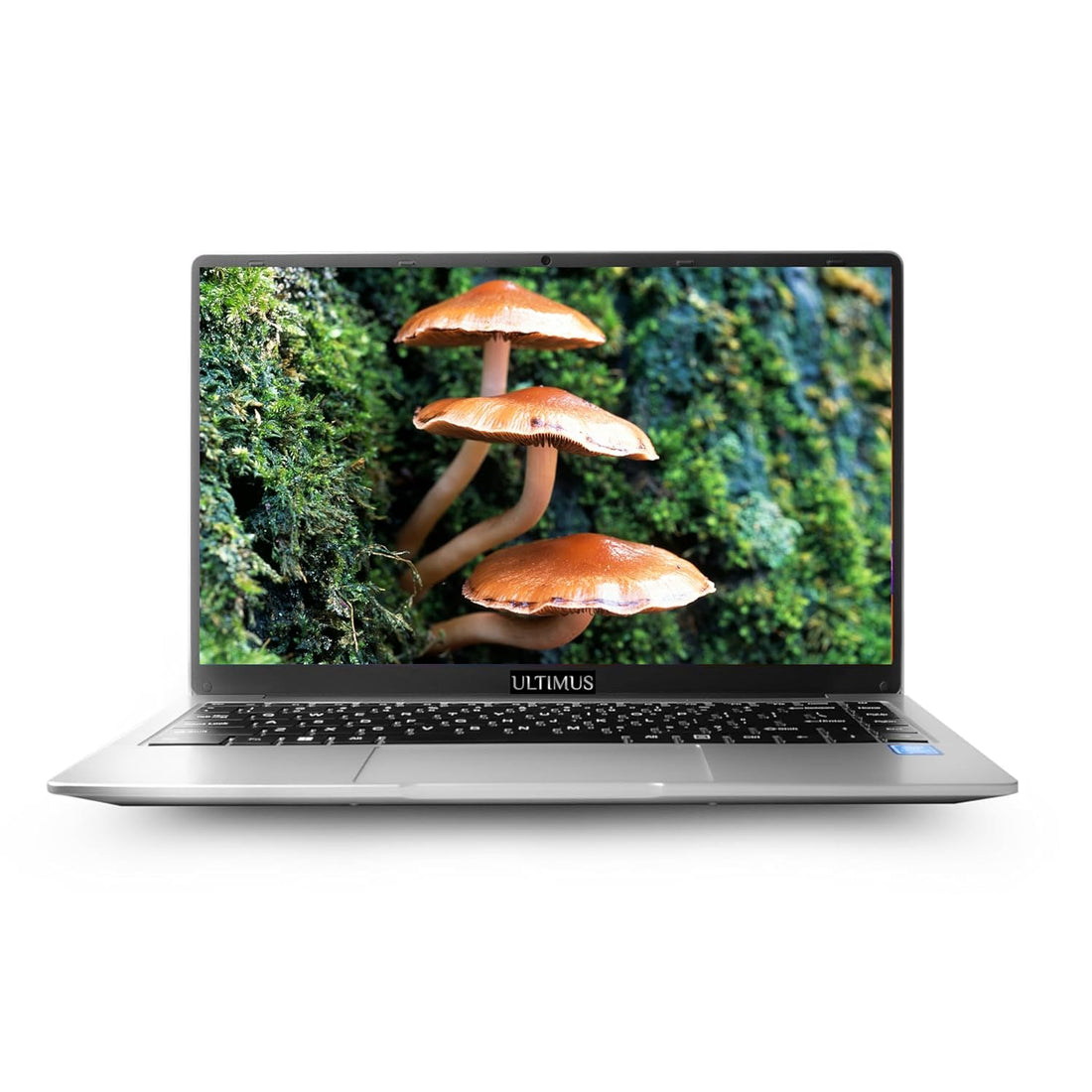 Ultimus Pentium Quad Core Laptop|Student & Office Work Laptop|Dual Storage eMMC+SSD Expandable~1TB|1.2Kg|180° Hinge|Win 11 Home|4GB RAM 128GB|HDMI SD Card Slot | ‎Dual Speaker|Matt Silver