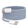 FUTOPIA Ultimus L2 Flexible 3A Fast Charging 1m Type C to Light.ning Braided Cable for Smartphones, Tablets & other Type C devices (FDDCCTC-6026-BL, Blue)