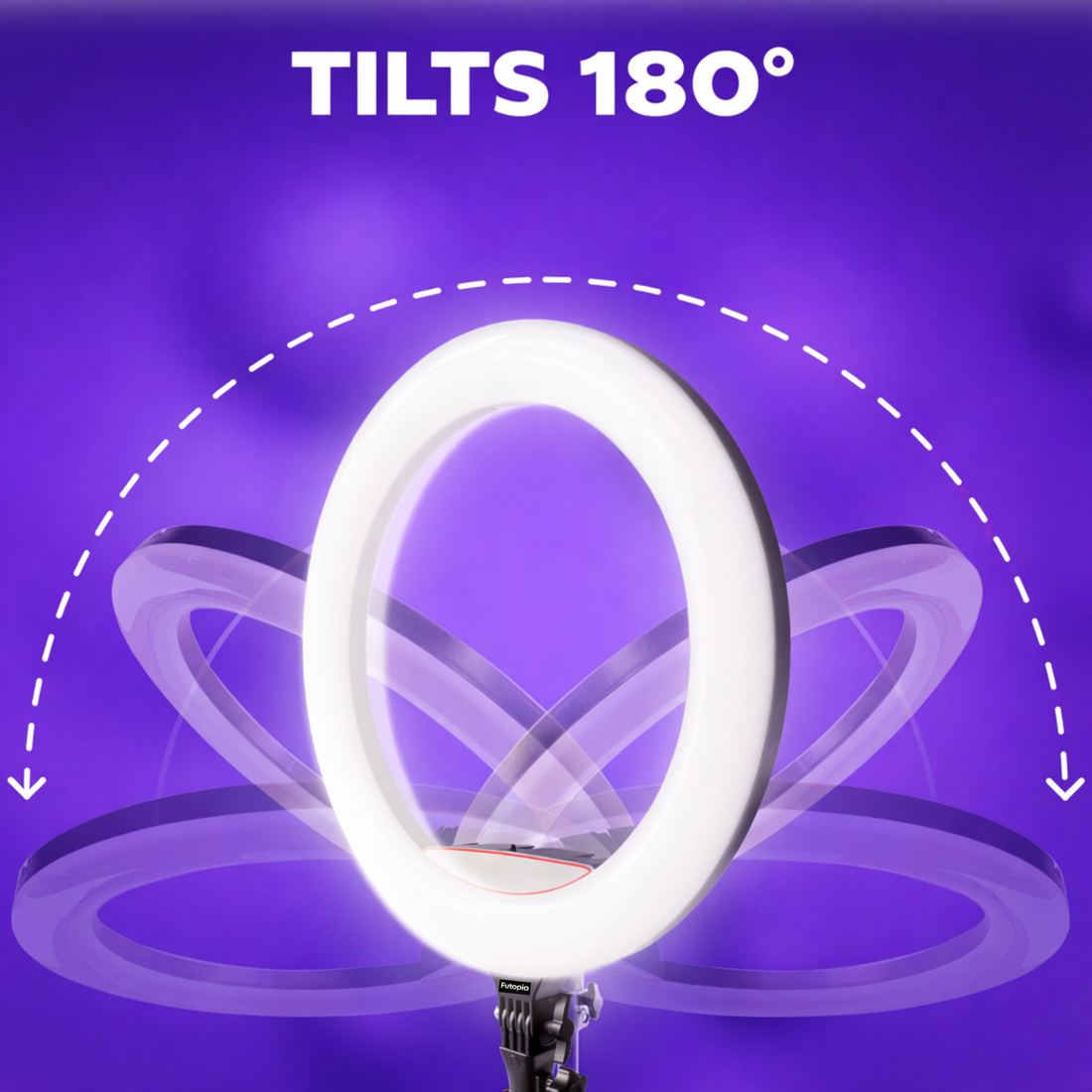Professional 45cm (18 Inch) Studio LED Ring Light with Tripod & Remote | 2700–6500K Adjustable Color Lighting | AC Power | 3 Mobile Holders Perfect for Photo & Video Shoot, Instagram Reels