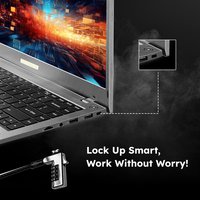 Ultimus APEX5 Laptop Intel core i5 12th Gen 1235U Laptop 8GB RAM 512GB SSD Expandable~1TB FHD MS Office 365 (Trial) Silver