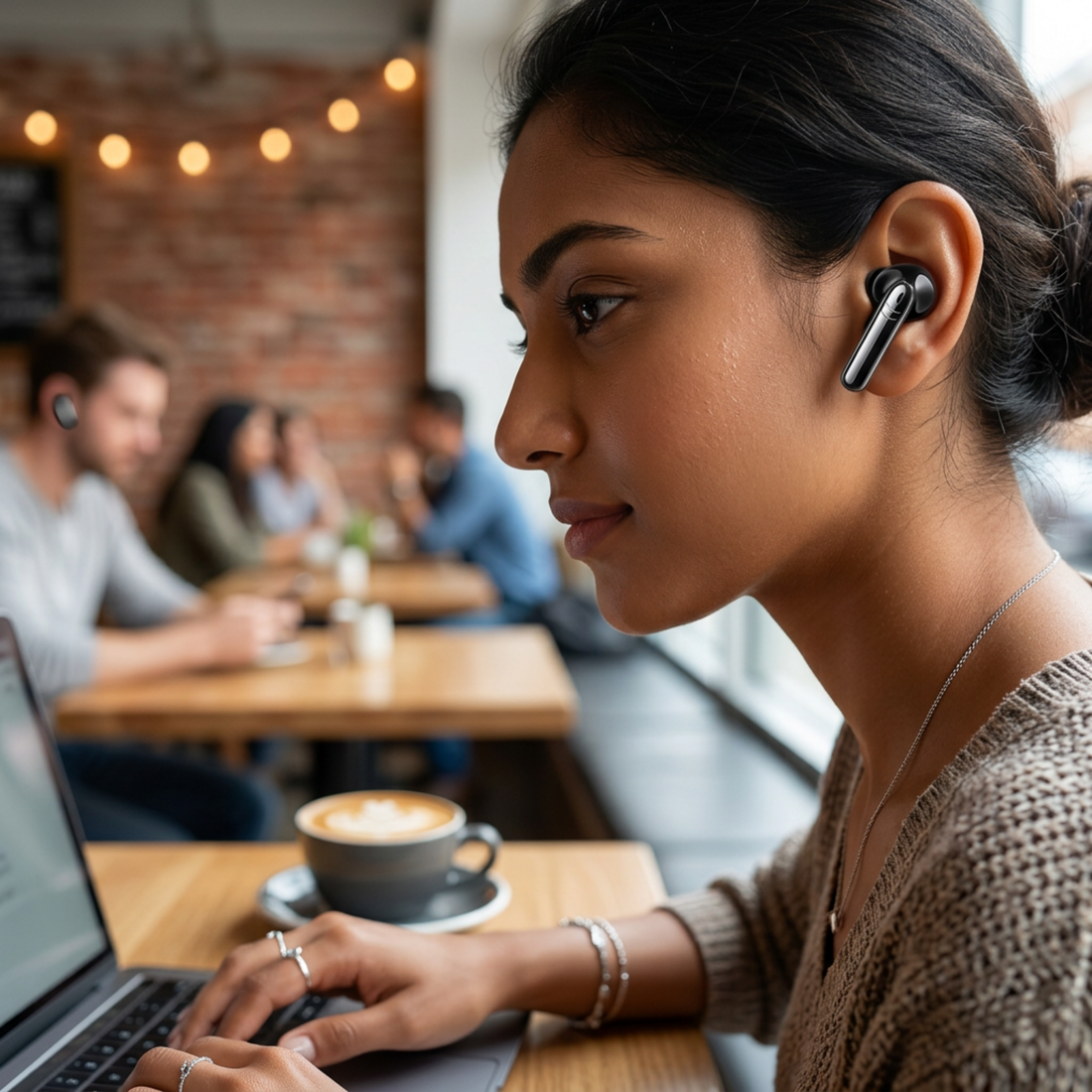 Futopia Wireless Earpods with Charging Case | Bluetooth Earbuds with HD Sound, Touch Control & Long Battery Life