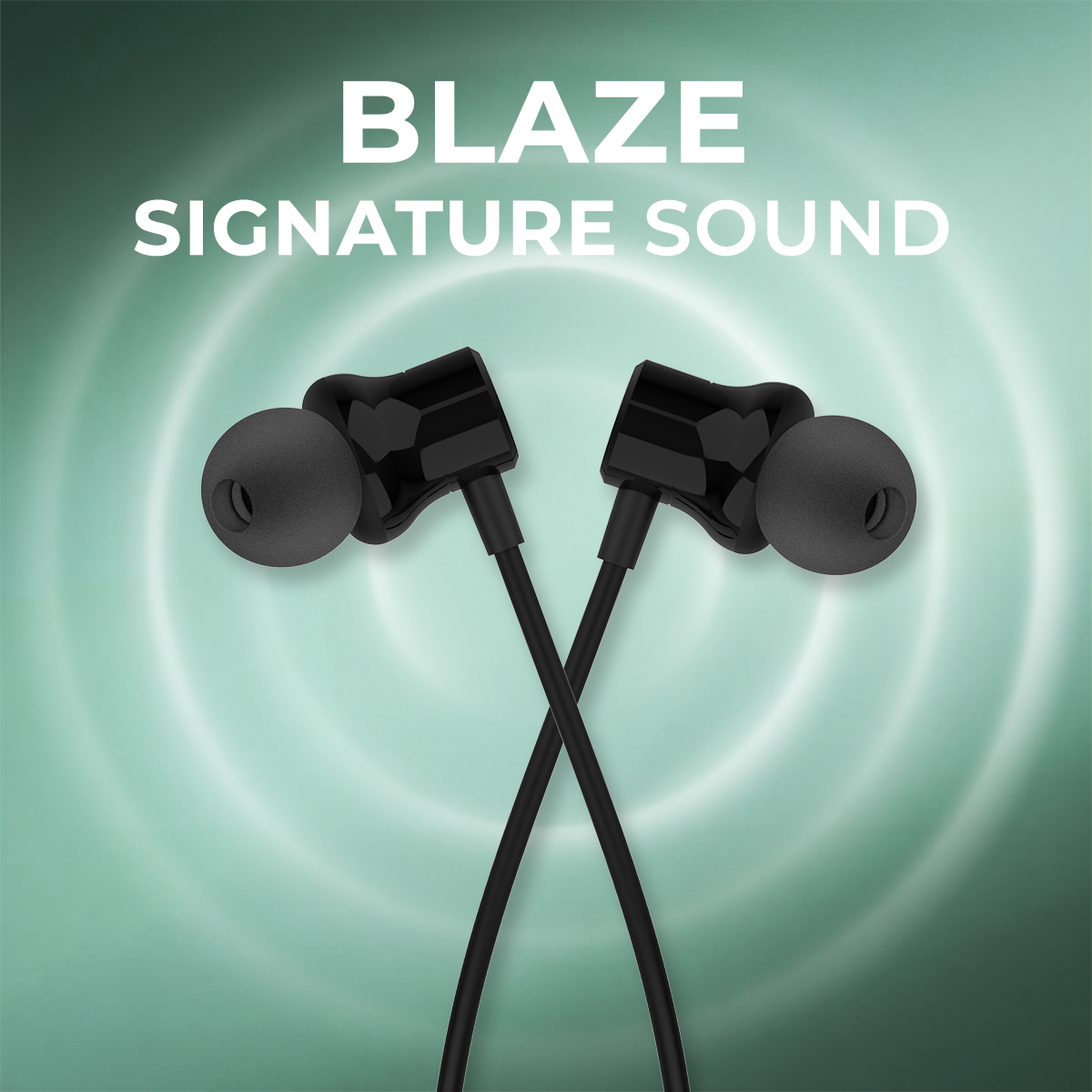 ULTIMUS Blaze 2 Bluetooth Wireless in Ear Earphones with Mic