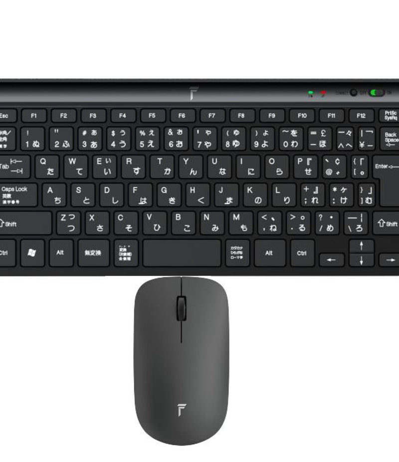 KB5027 + MS2207 Ultra-thin portable 3 device Bluetooth + 2.4G keyboard & mouse set