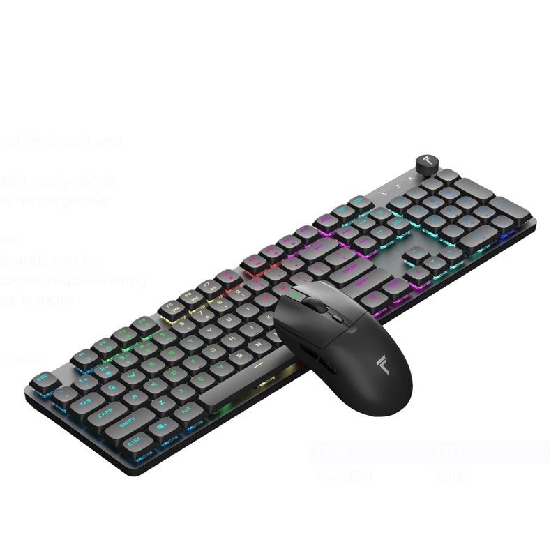 KB9021+MS3198 | Short Axis game mechanical keyboard and mouse set