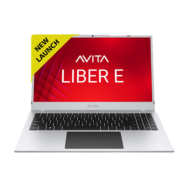 AVITA Liber E 12th Gen Intel core i3 Upto 4.40 GHz 8GB RAM 512GB SSD Expandable Upto 2TB 10 MB Smart Cache Intel® UHD Graphics 15.6 FHD IPS Display Windows 11 Home Thin & Light Silver 1.84 Kg