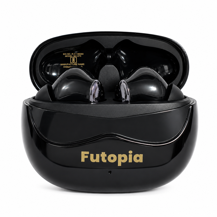 Futopia Wireless Earpods with Charging Case | Bluetooth Earbuds with HD Sound, Touch Control & Long Battery Life