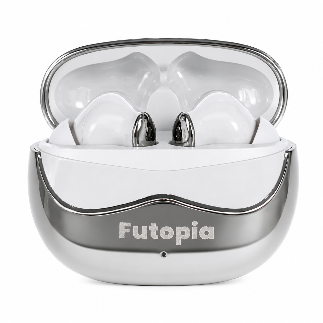 Futopia Wireless Earpods with Charging Case | Bluetooth 5.4 Earbuds, HD Sound, Deep Bass, Type-C Fast Charging & 4-5H Playtime