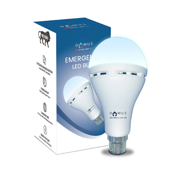 Domus Invertor 9W Emergency Led Bulb, Upto 4 Hrs Power Backup