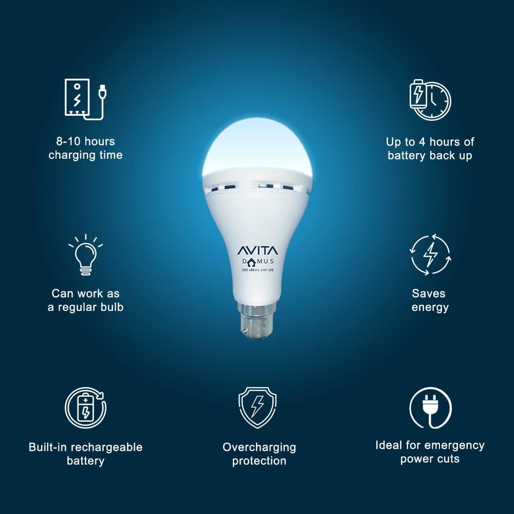 AVITA DOMUS 9W Emergency LED Bulb